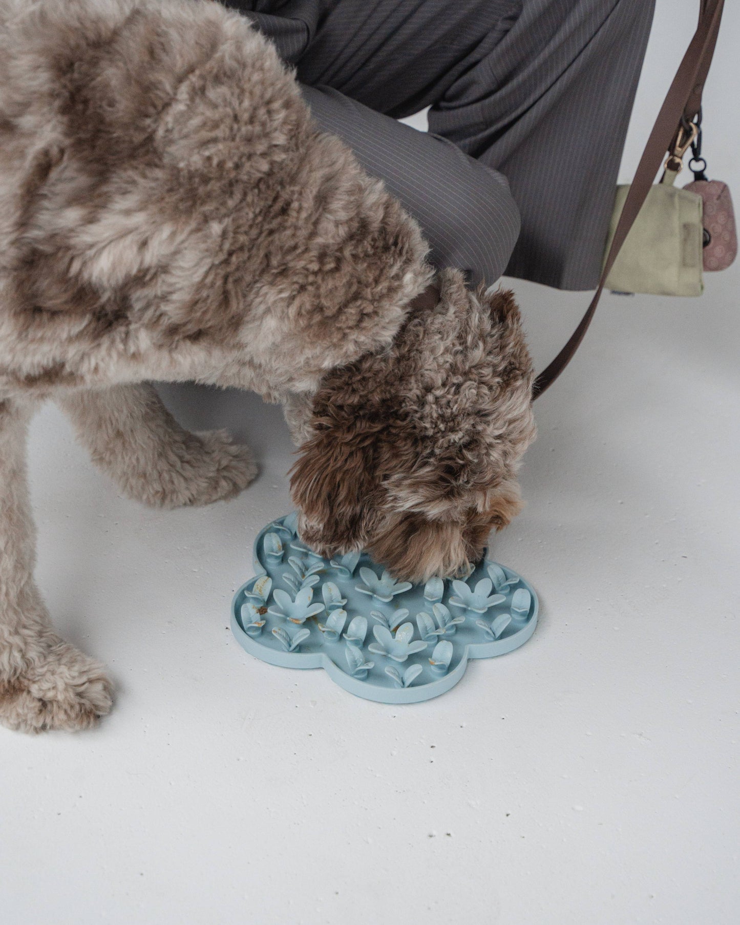Blue Flower Enrichment Snuffle Mat