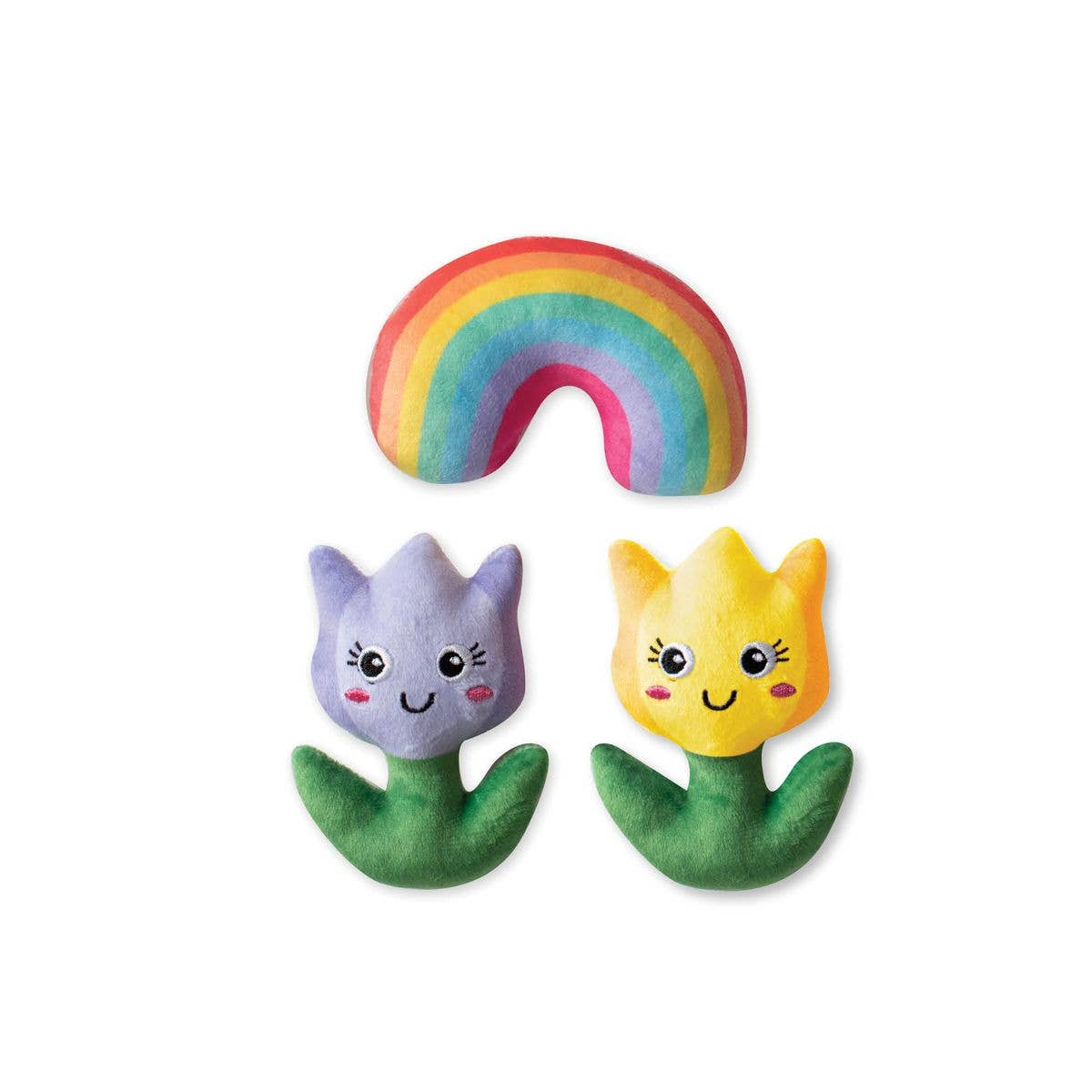 3 Piece Small Dog Toy Set - Love Blooms