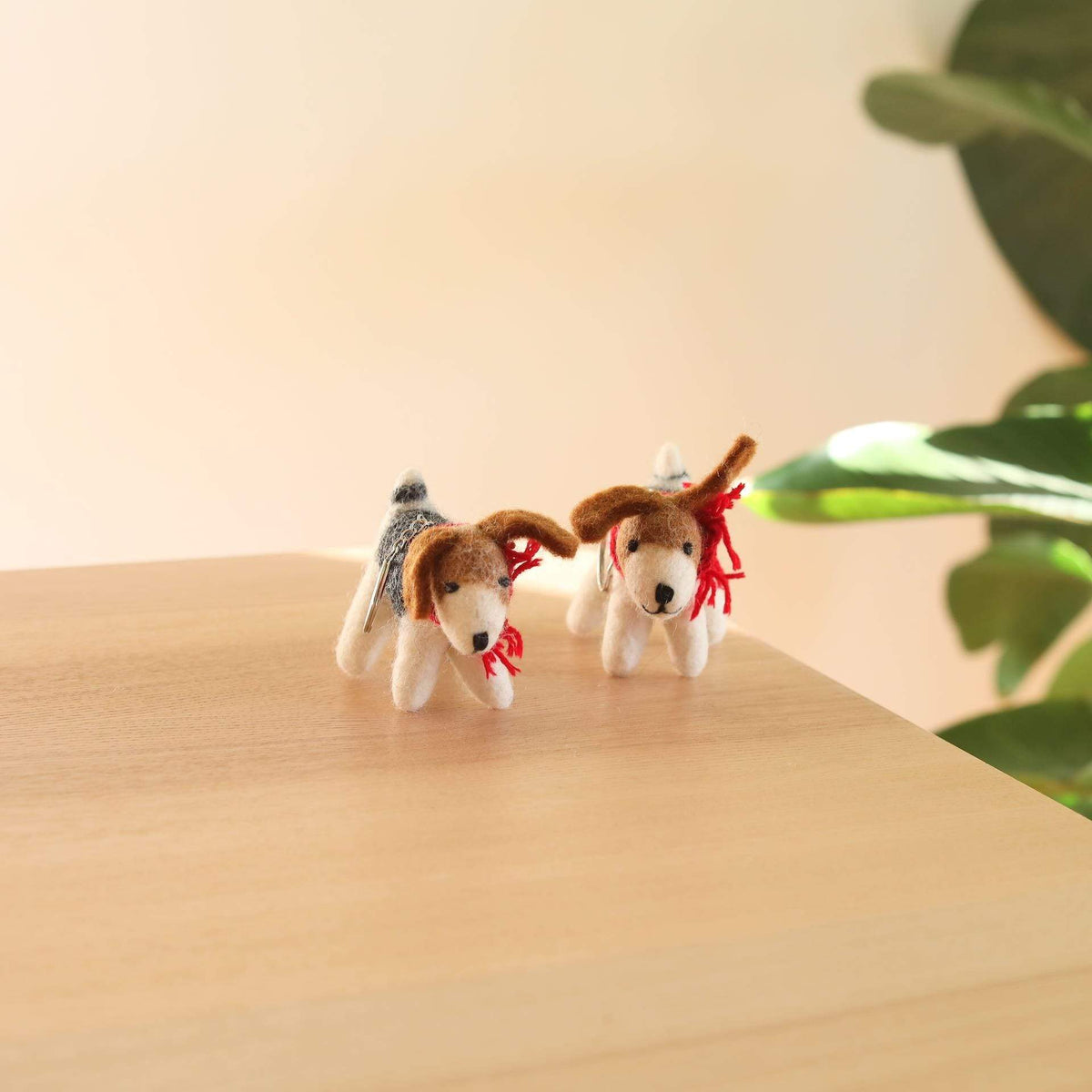 Felt Jack Russell Ornament
