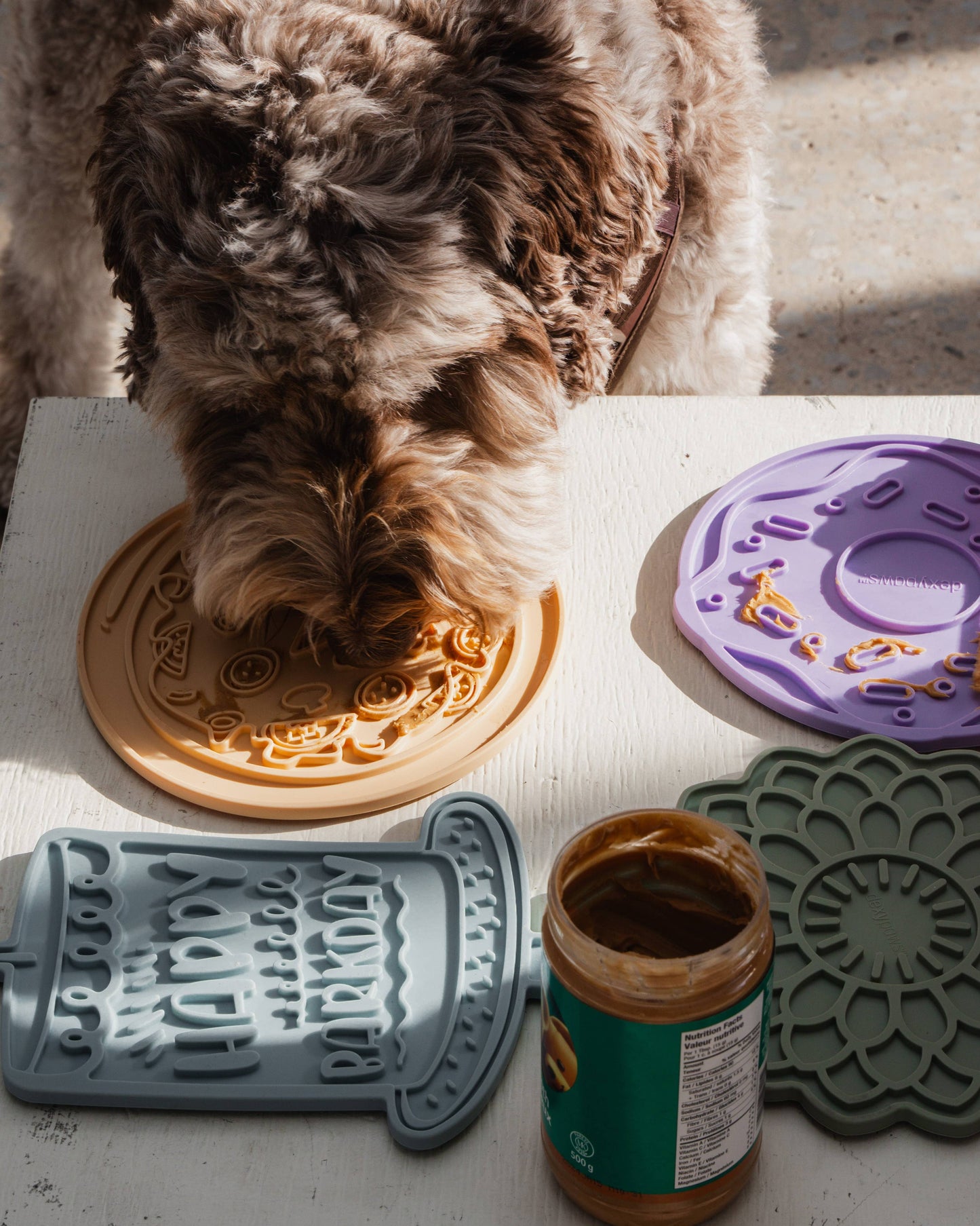 PUP-peroni Paw Print Enrichment Lick Mat