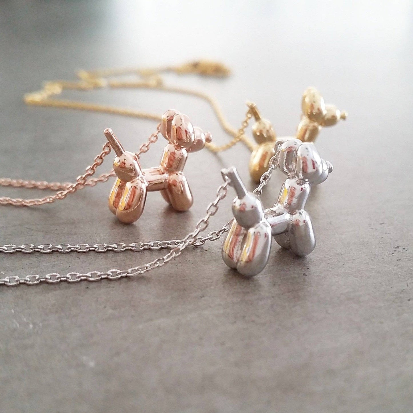Balloon Dog Necklace