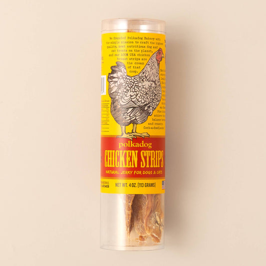 Chicken Strip Jerky - 4oz Tube - Dog & Cat Treats