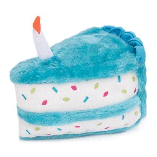 ZIPPYPAWS Birthday Cake Blue