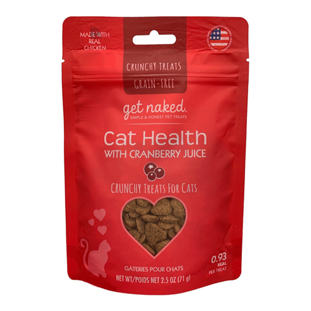 N-Bone Get Naked Cat Health w/Cranberry Juice Treats 2.5oz