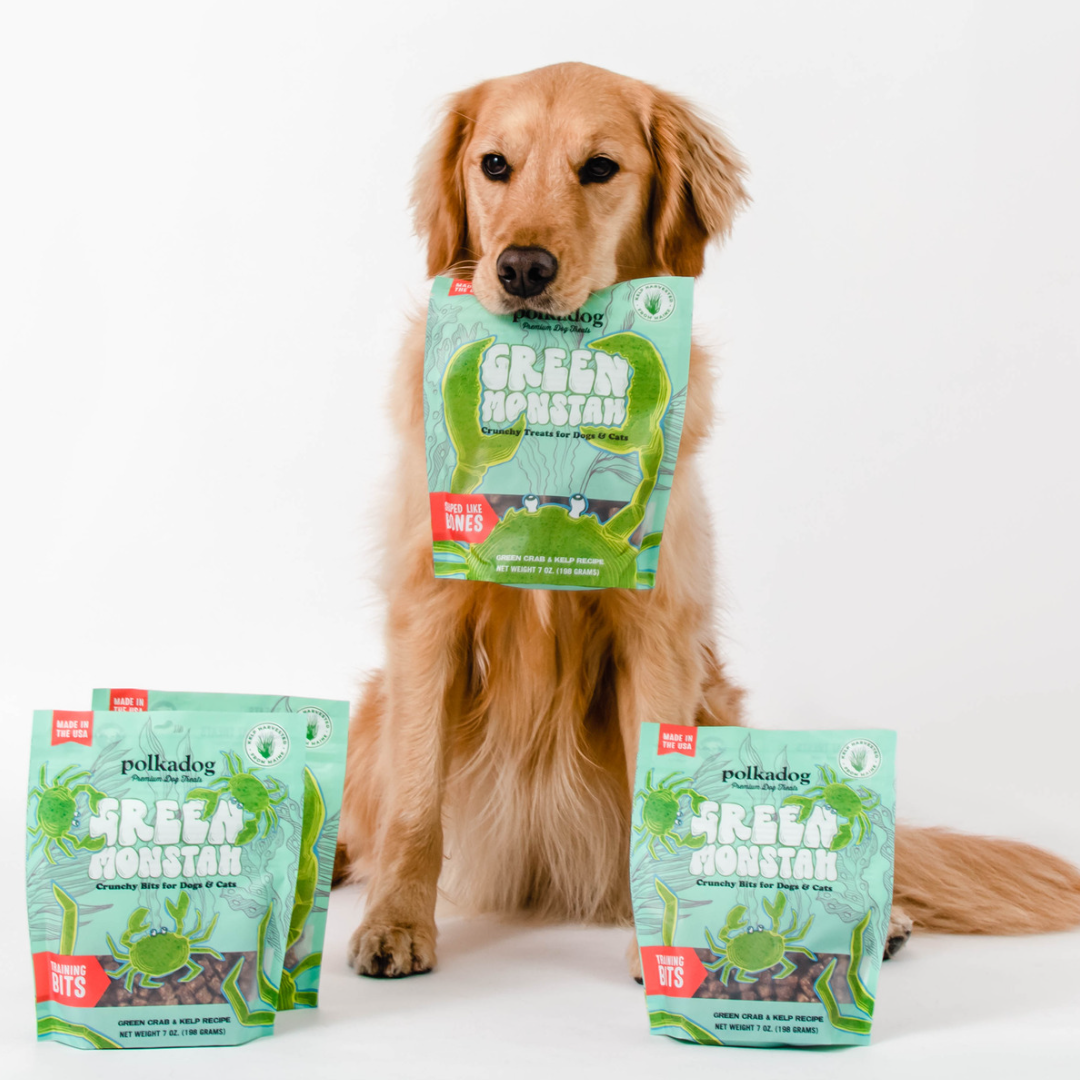 Green Monstah Training Bits - 7oz - Dog & Cat Treats