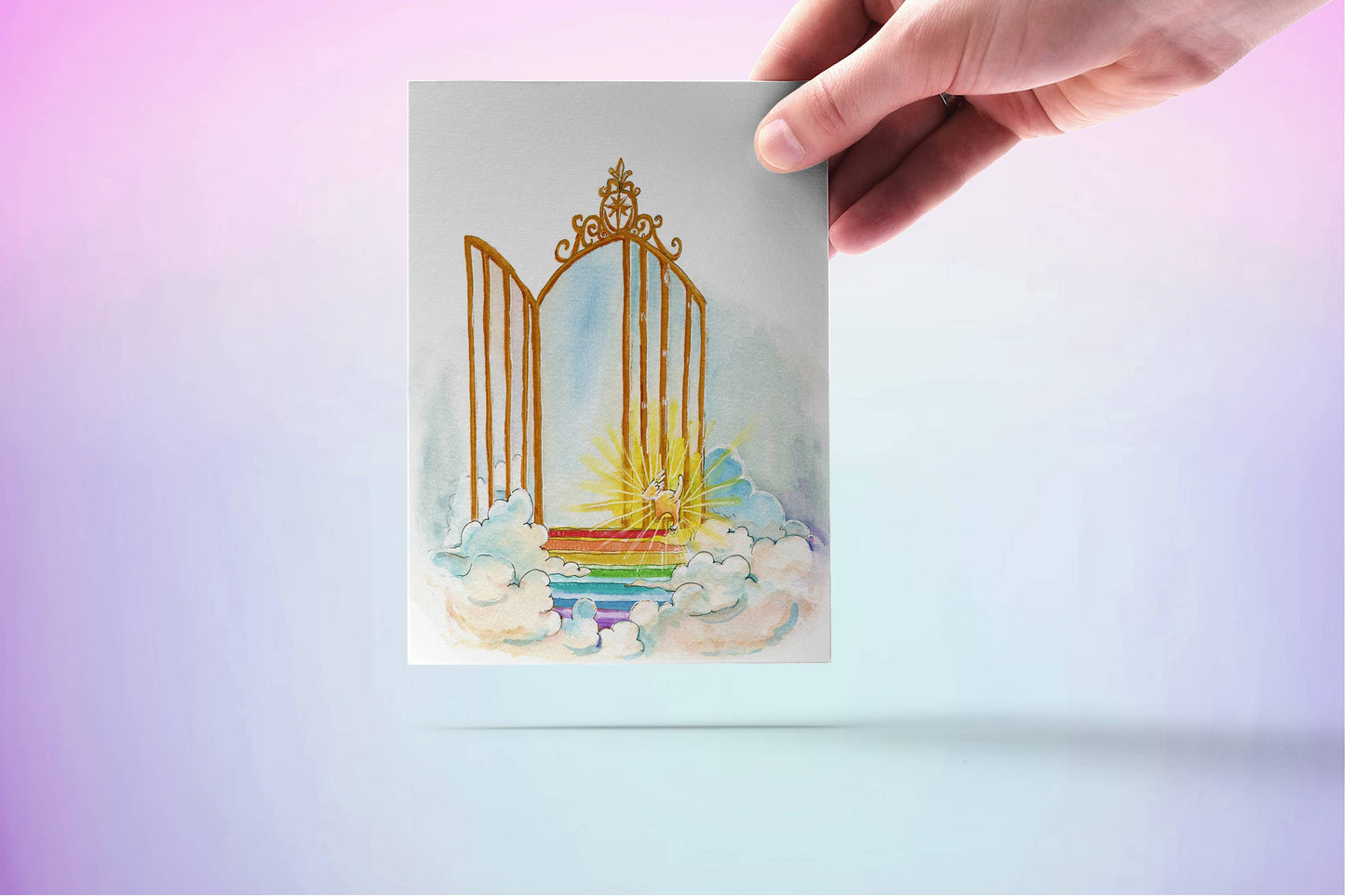 Pet Heaven Gate - Sympathy Card