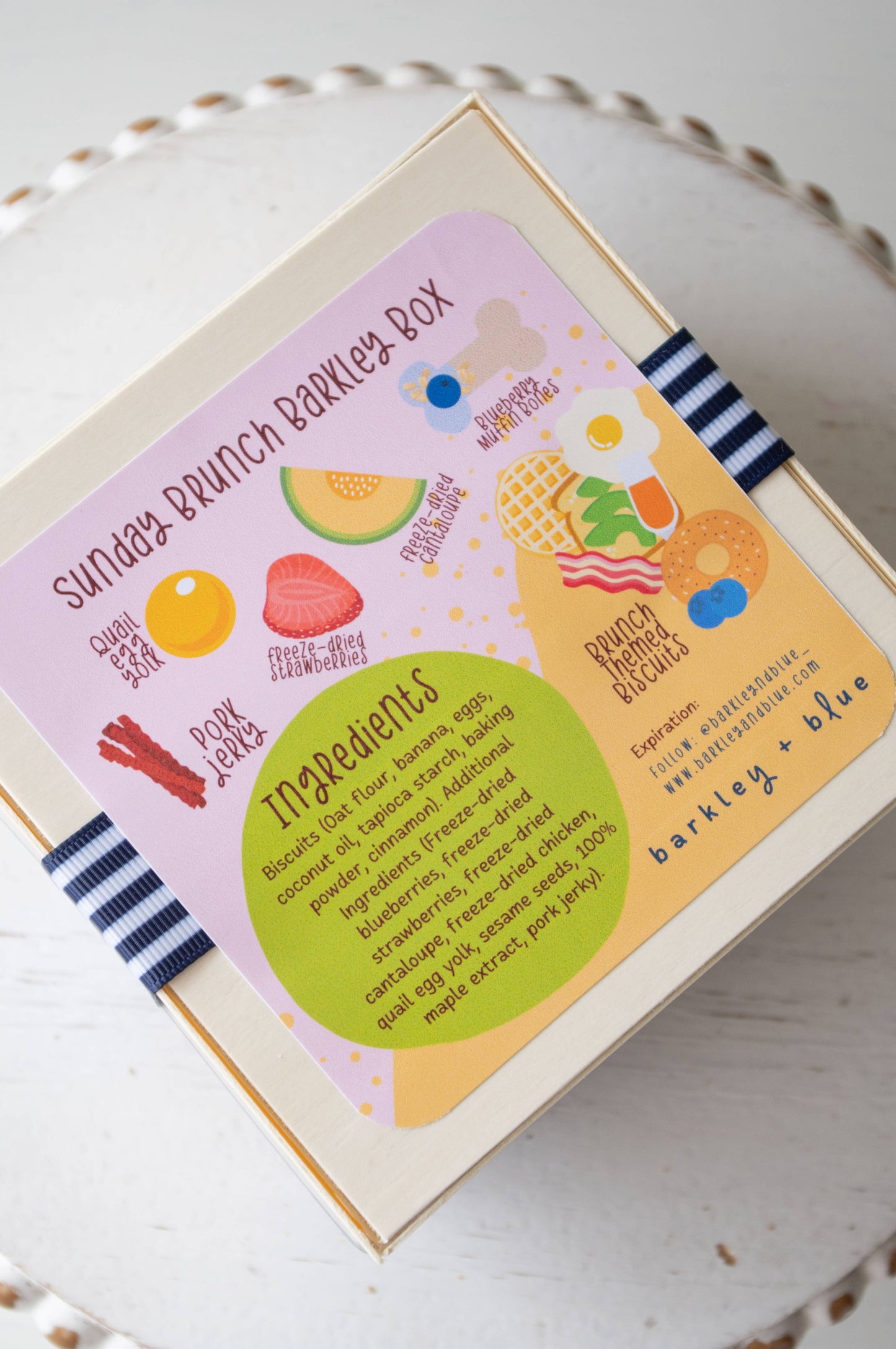 Sunday Brunch Barkley Box - Barkuterie Box for Dogs