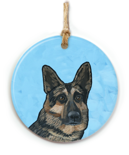 German Shepherd Dog Ornament
