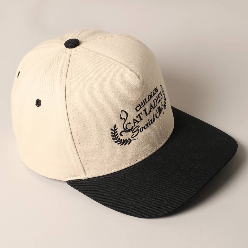Cat Ladies Social Club Trucker Baseball Cap