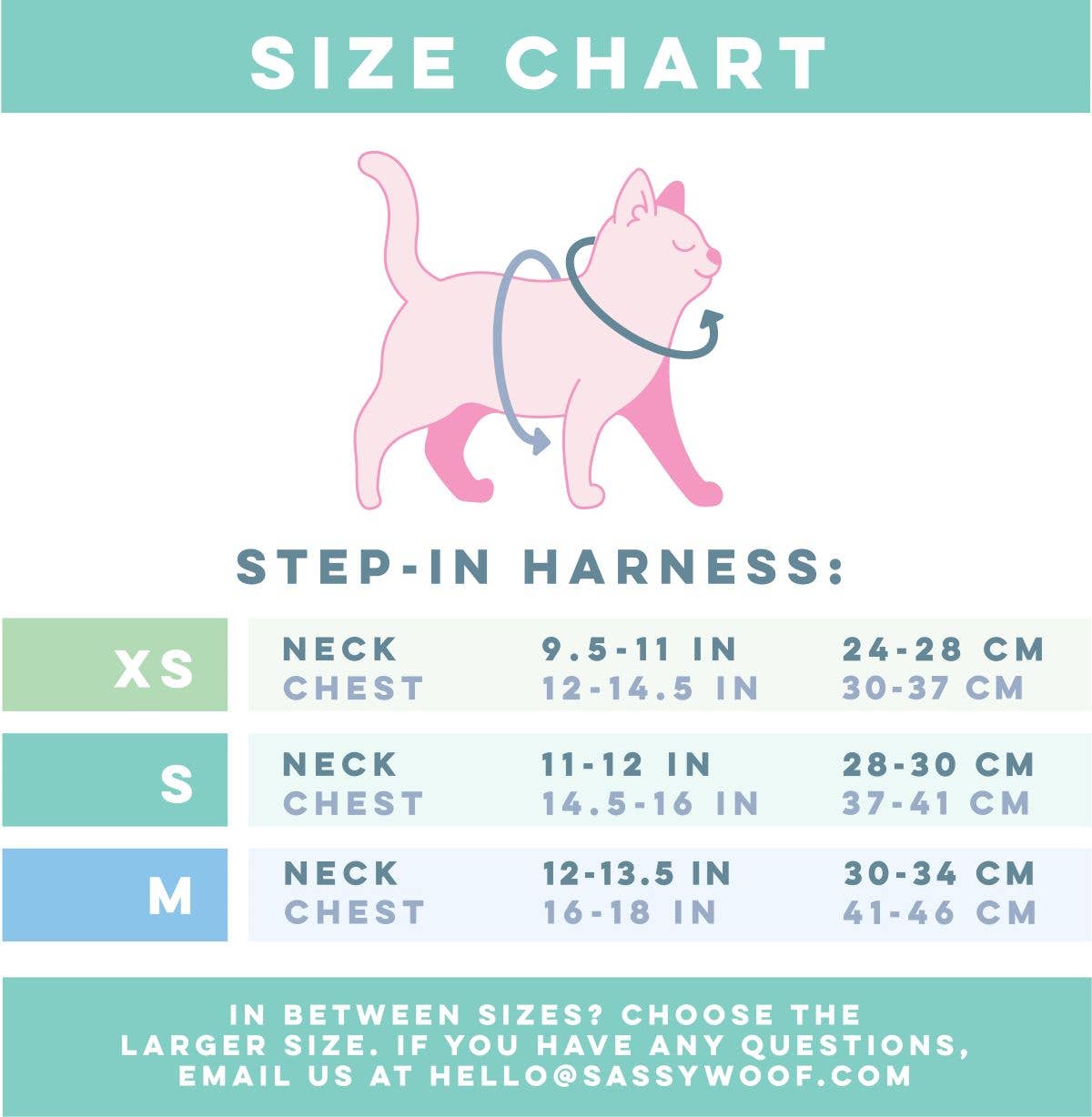 Cat Step-In Harness - Smitten Kittens