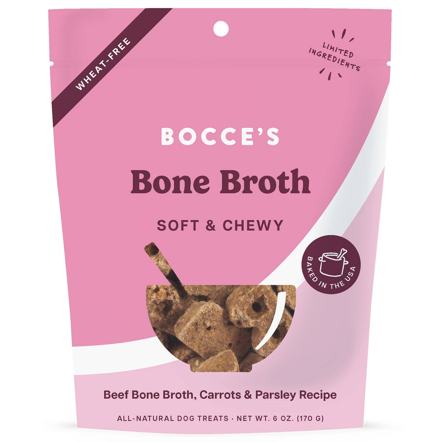Bone Broth, Soft & Chewy, 6oz