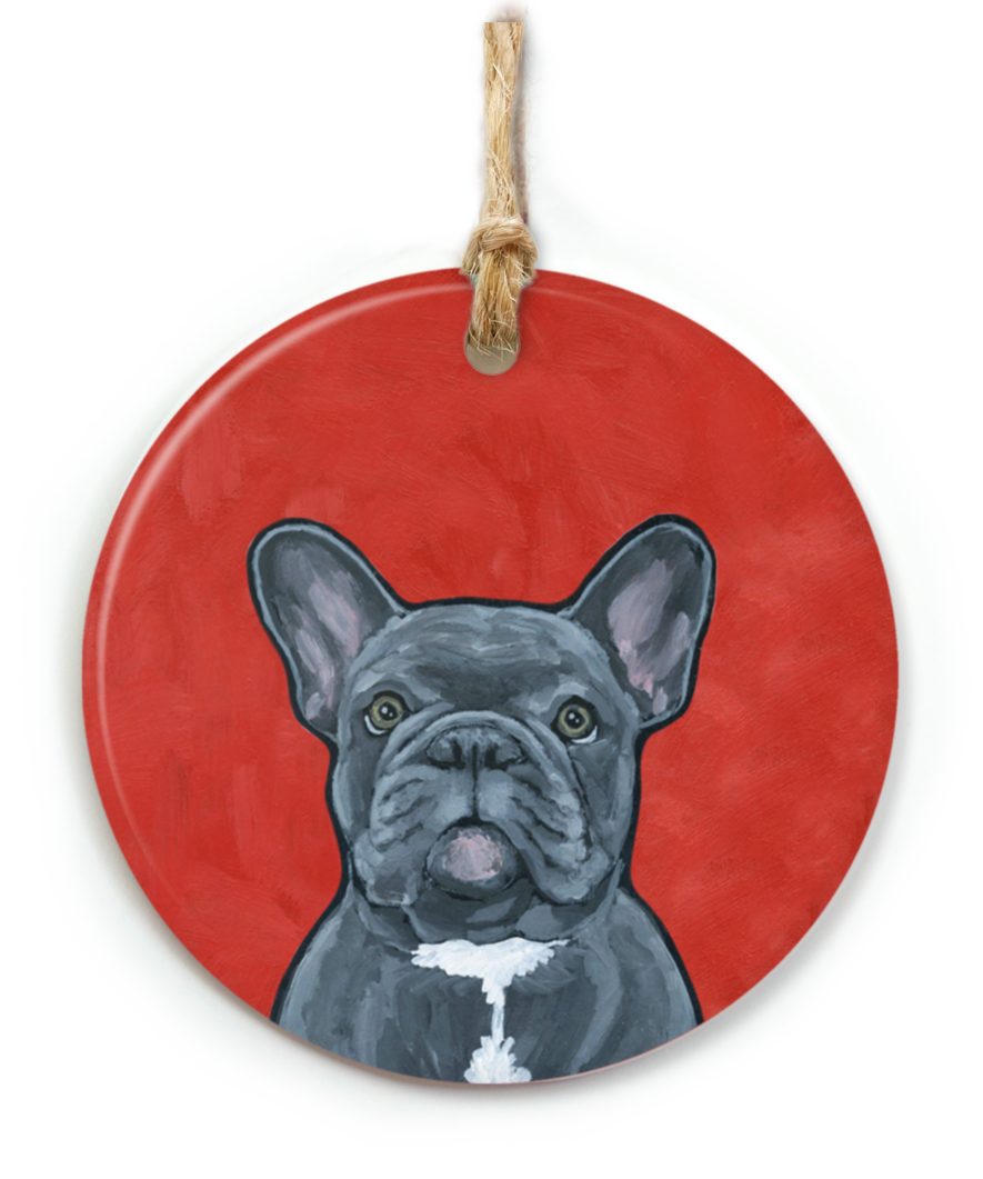 French Bulldog Ornament