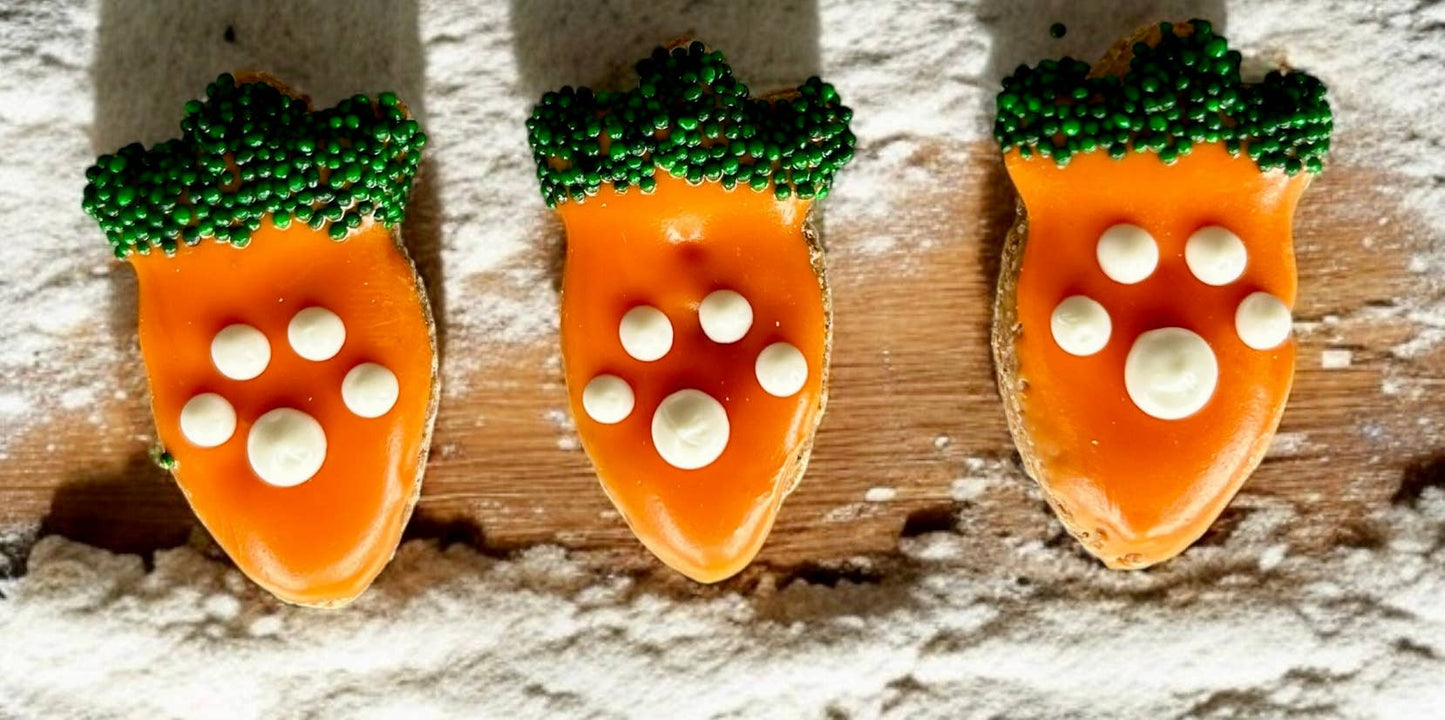 Mini Easter Carrot Dog Treat