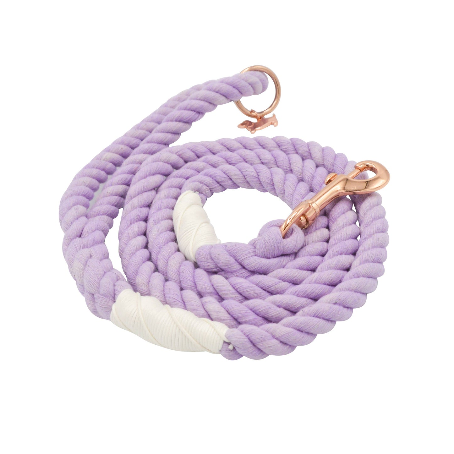 Dog Rope Leash - Lavender