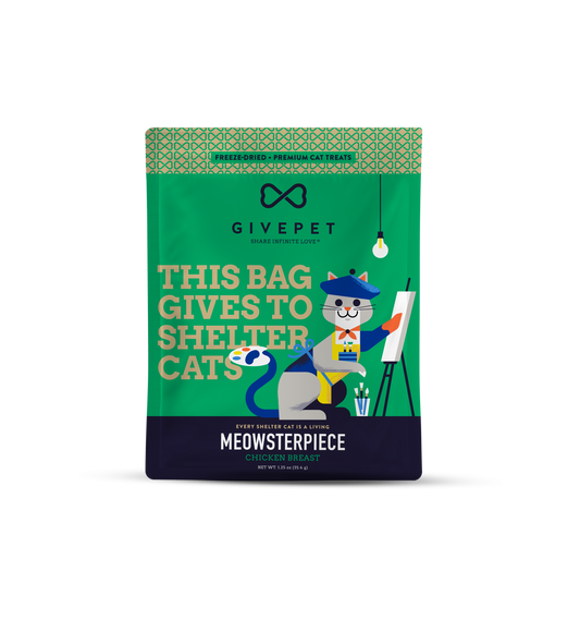 GivePet Meowsterpiece Freeze Dried Cat Treats