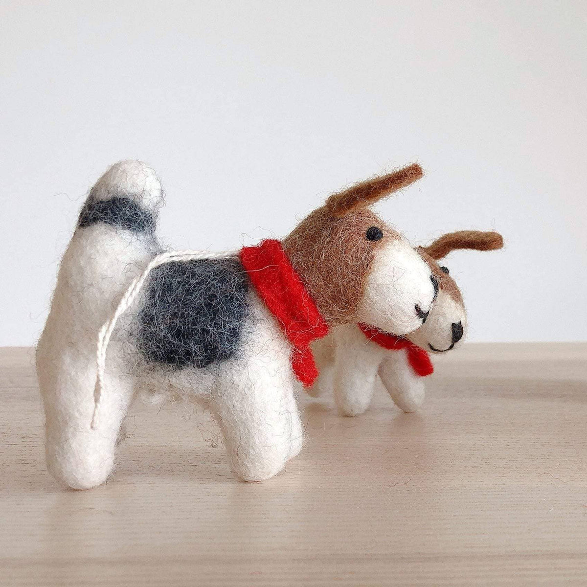 Felt Jack Russell Ornament
